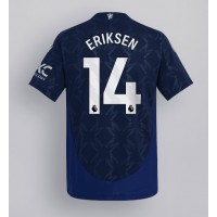 Manchester United Christian Eriksen #14 Bortedrakt 2024-25 Kortermet